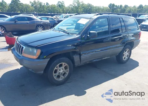 2001 Jeep Grand Cherokee Laredo z USA, uszkodzony, nr VIN 1J4GX48S91C729146